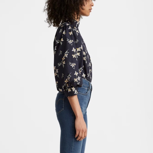Levi’s POSEY BLOUSE women’s top small - Picture 2 of 10